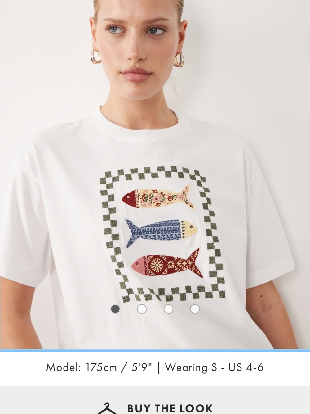 Abercrombie & Fitch oversized coastal fish t shirt NWT sold out viral
